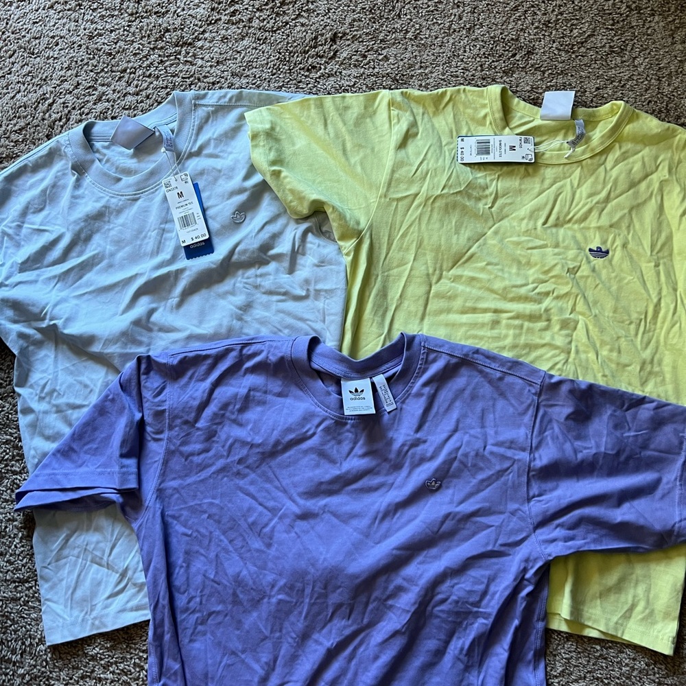 Adidas men’s shirt bundle